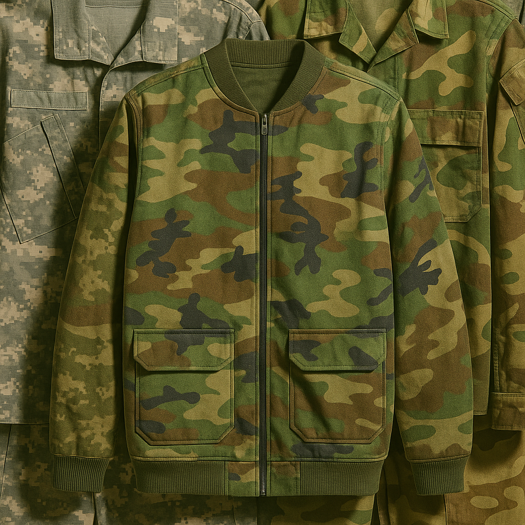 10 pieces Vintage Real Tree Camo Militaire