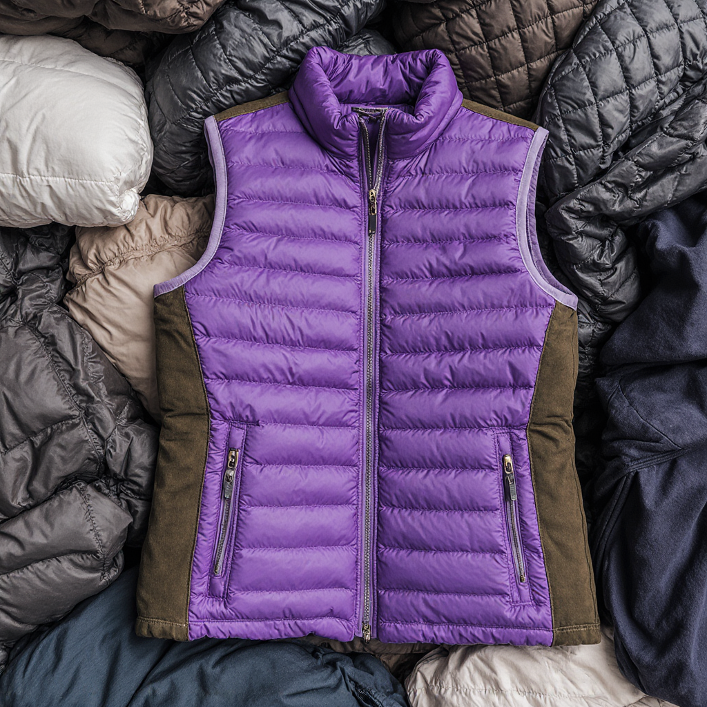 10KG Vintage sleeveless puffer jacket