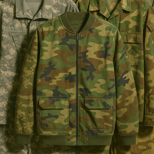 10 pieces Vintage Real Tree Camo Militaire