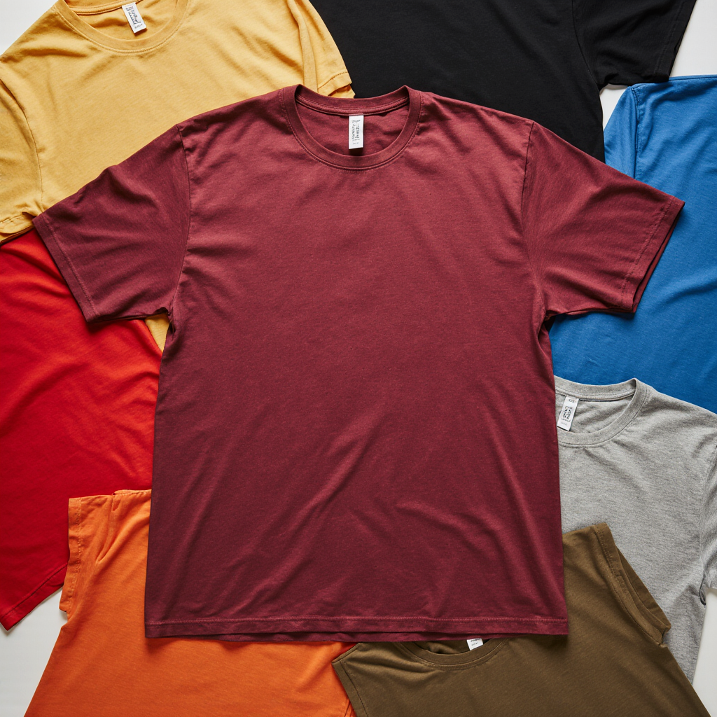 10KG Vintage Plain T-Shirt Mix