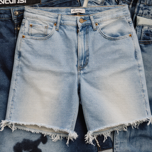 10KG Vintage Branded Denim Shorts Mix