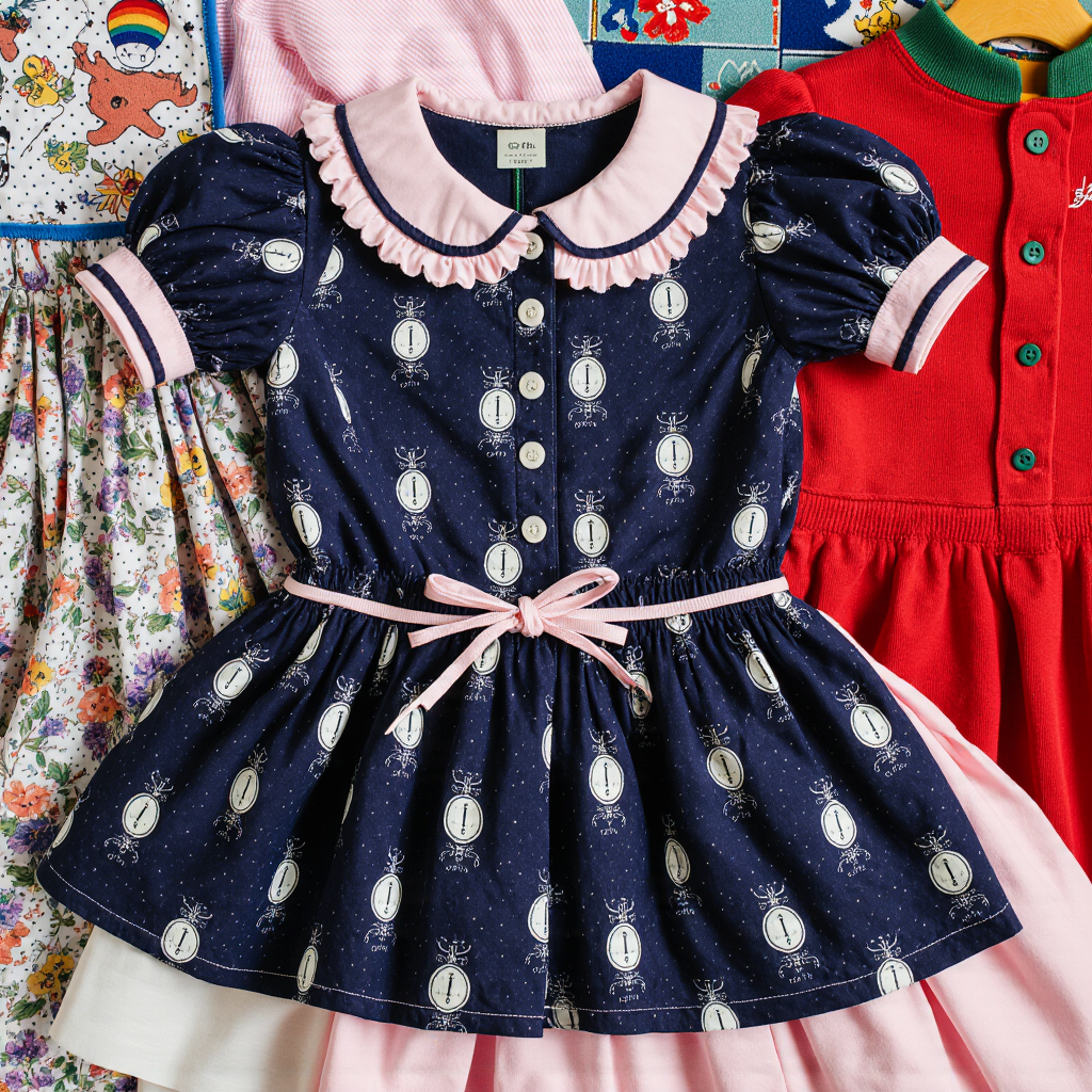 10KG Vintage Baby & Kid Clothing Mix